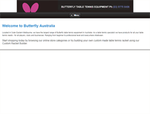 Tablet Screenshot of butterflyaustralia.com